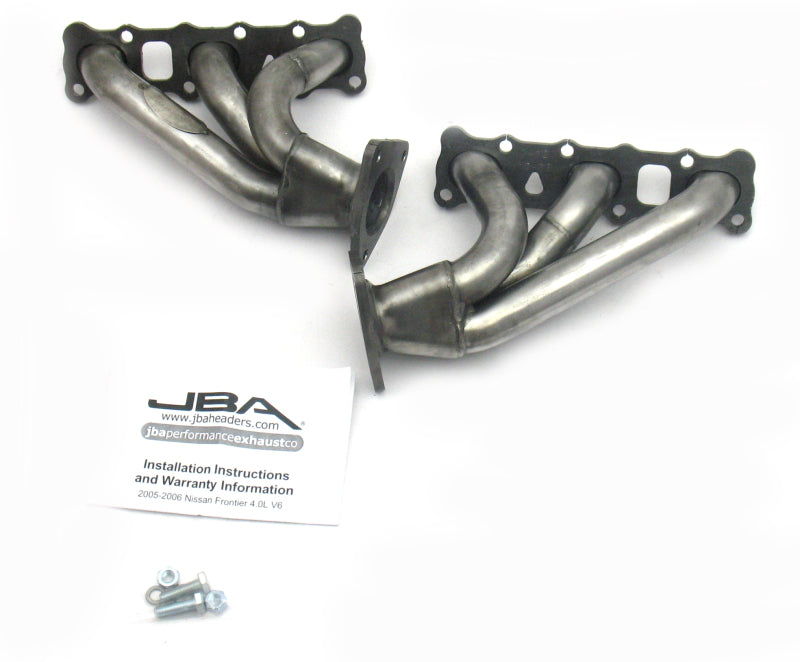 JBA 1410S fits Nissan 04-15 4.0L V6 1-5/8in Primary Raw 409SS Cat4Ward Header