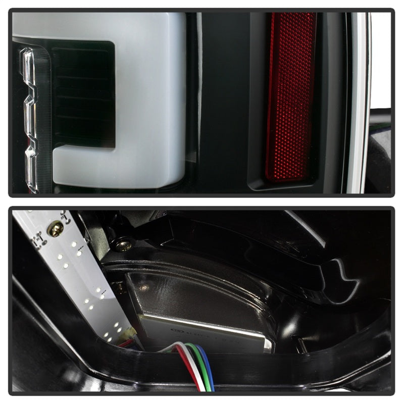 Spyder 5085610 fits Ford 17-18 F250 (w/Blind Spot Sens./LED Model Only) LED Tai