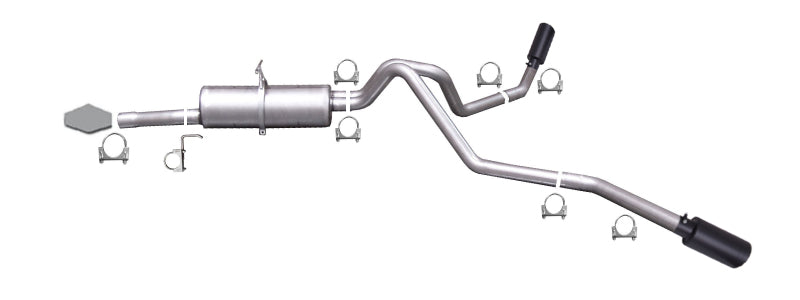 Gibson 69004B fits Ford 99-04 F-250 Super Duty Lariat 6.8L 2.5in Cat-Back Dual
