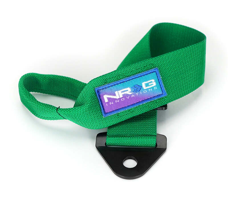 NRG TOW-10GN Universal Tow Strap 24in Adjustable - Green