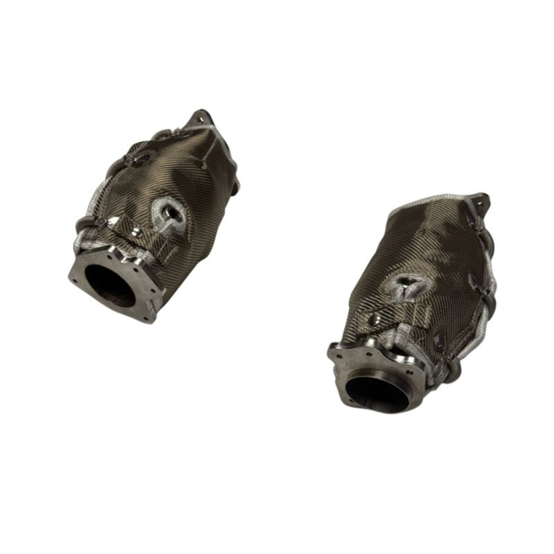 Kooks Headers 218133BK Kooks 23+ fits Chevrolet Corvette C8 Z06/LT6 5.5L 3in. SS 5in. Bodied Ultra-GREEN Conn. w/Blankets