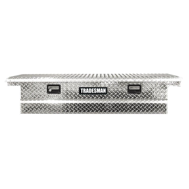 Tradesman 9100LPT Aluminum Single Lid Cross Bed Truck Tool Box (70in.) - Brite