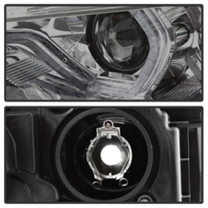 Spyder 5084361 fits BMW 12-14 F30 3 Series 4DR Projector Headlights - LED DRL -