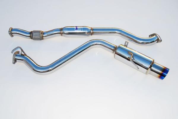 Invidia HS08SW4GTT 08-09 WRX Sedan 76mm (101mm tip) REGULAR Titanium Tip Cat-bac