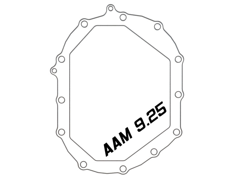 aFe 46-7707AB Power Front/Rear Diff Cover Kit w/ Oil 11-19 fits GM Diesel Trucks V8 (AAM 9.25-12 & AAM 11.5-14)