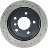 Stoptech 128.34091L Drilled Sport Brake Rotor