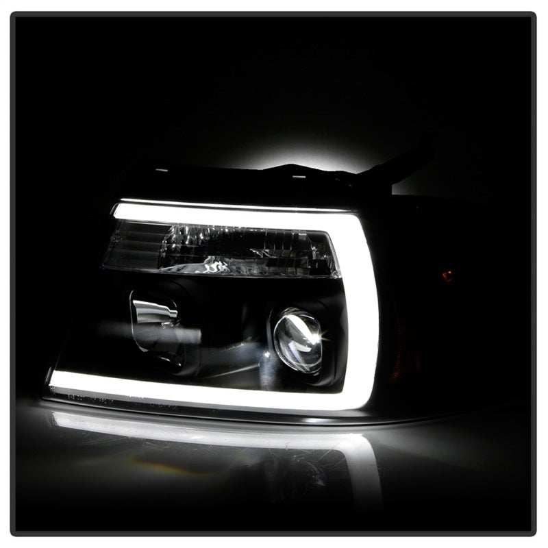 Spyder 5088161 fits Ford 04-08 F-150 High-Power LED Headlights - Black PRO-YD-F