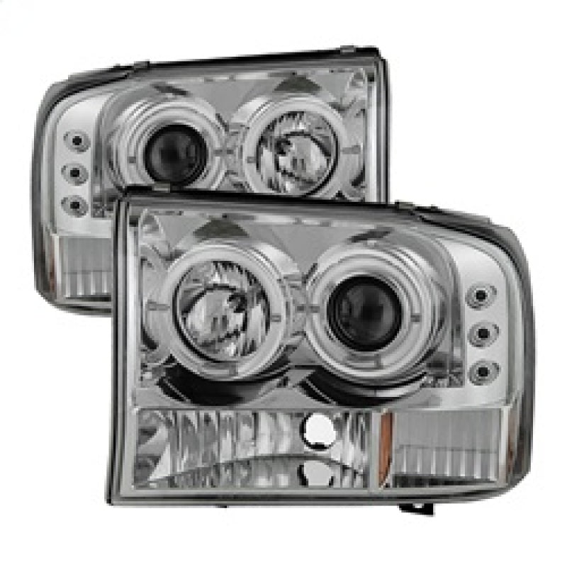 Spyder 5010360 fits Ford 99-04 F250 Super Duty Projector Version 2 LED Halo LED