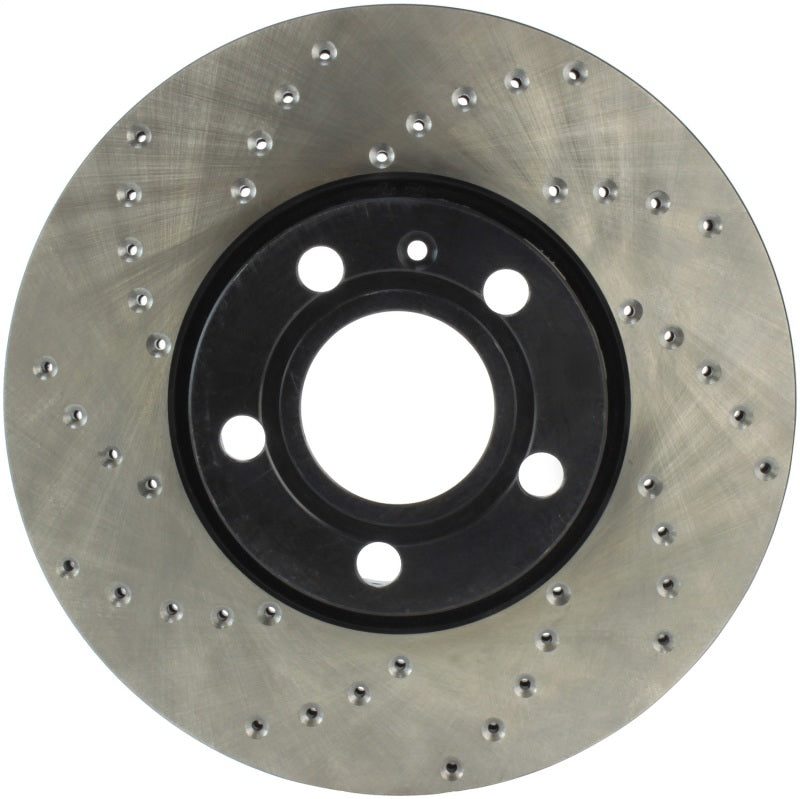 Stoptech 128.33039R 96-7/04 Audi A4 / 95-01 A6 / 7/98-05 VW Passat Right Front Drilled Rotor
