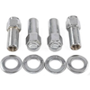 Weld 601-1412 Closed End Lug Nuts 12mm x 1.5 Thread Shank Seat - Chrome (4 Pa