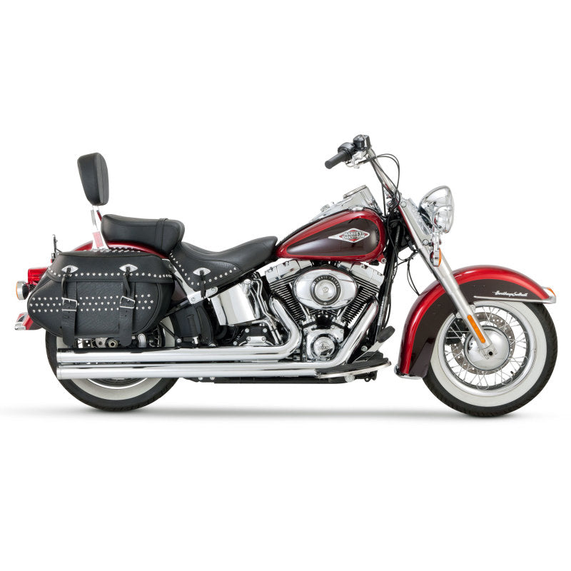 Vance and Hines Vance 17323 & Hines HD Softail 12-17 Bigshots Long Chrome PCX F