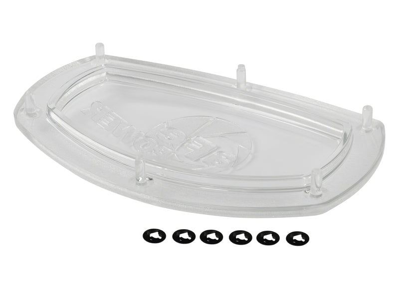 AFE 59-06104 um Cold Air Intake System Replacement Sight Window- Oblong Clear