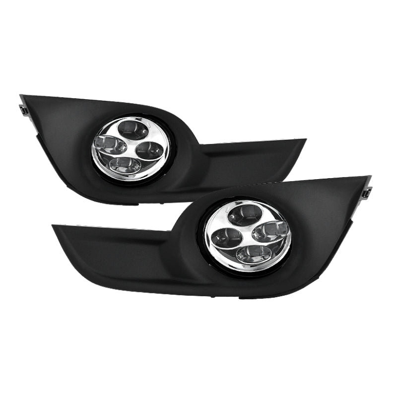 Spyder 9031649 fits Nissan 13-20 Altima 2015 Sedan Daytime DRL LED Running Fog