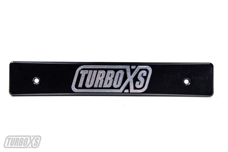 Turbo XS WS15-LPD-BLK-TXS 15-17 fits Subaru WRX/STi Billet Aluminum License Plat