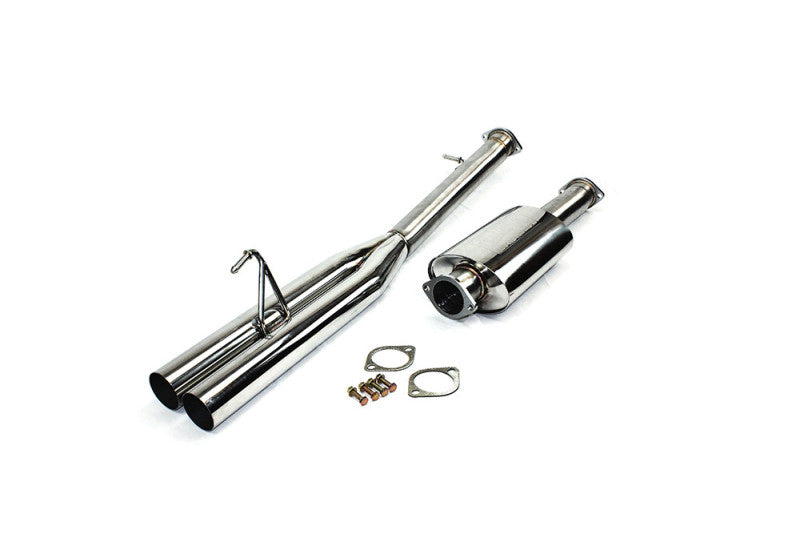 ISR Performance IS-EPDUAL-350Z EP (Straight Pipes) Dual Tip Exhaust - fits Nissan 350Z