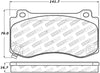 Stoptech 309.1149 Performance 06-08 Dodge Magnum SRT-8 / 06-09 Charger SRT-8 / 09-10 Challenger SRT-8 / 06-1