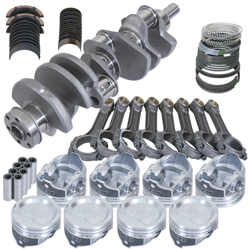 Eagle 14806060 fits Ford 351W SVO 4.000in Crank 2.750in Mains 6.200in I-Beam Rod 4.060in Pistons Rotating Assembly