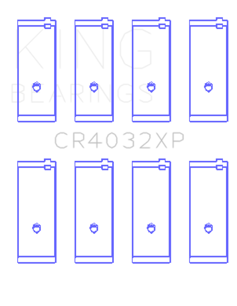 KING KINGCR4032XP0.25 fits CR4032XP0.25 fits Toyota 4AGE/4AGZE 16V 1.6L 0.25 Ov