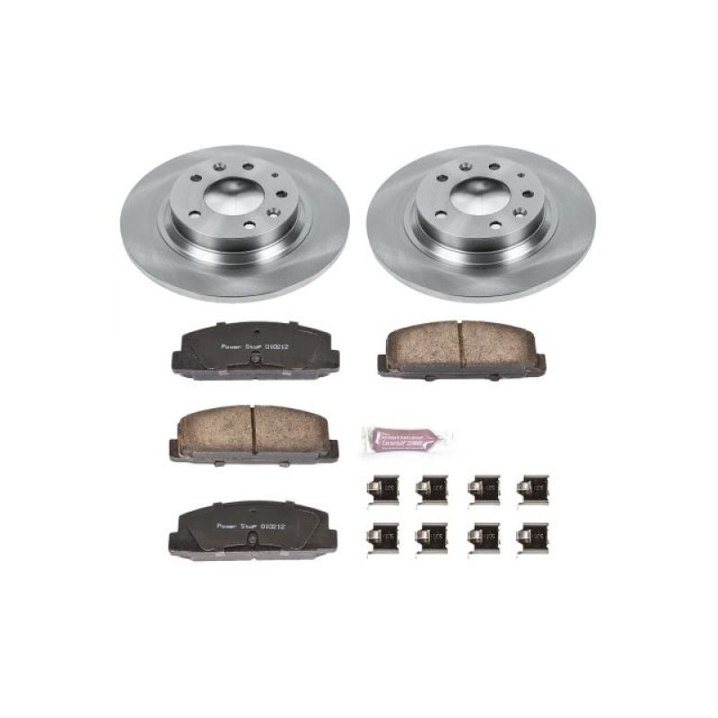 PowerStop KOE2452 fits Mazda 03-05 6 Rear Autospecialty Brake Kit