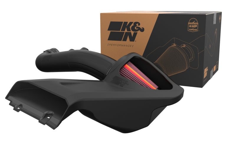 K&N Engineering 50-2591 K&N 15-20 fits Ford F150 V8-5.0 L Performance Air Intake System