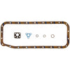 Fel-Pro OS10701C1 OS 10701 C-1 Engine Oil Pan Gasket Set Blue Stripe cork-rubber
