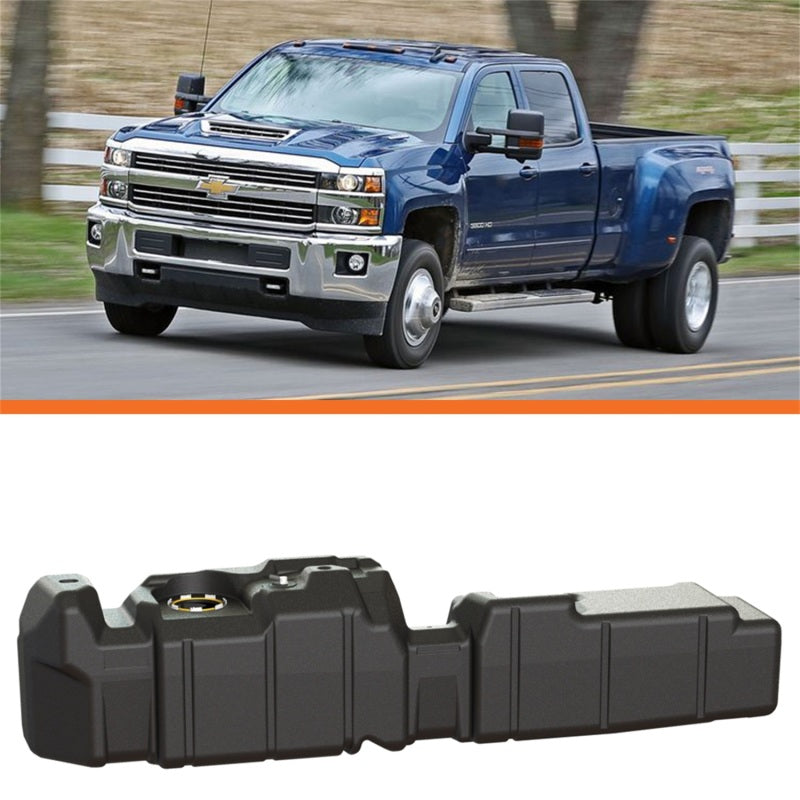 fits Titan Fuel Tanks 7010317 17-19 GM 2500/3500 Duramax Crew Cab Long Bed 66 Gallon XXL Mid-Ship Fuel Tank