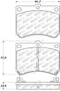 Stoptech 305.0473 Street Select Brake Pads - Front/Rear