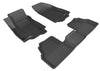 3D MAXpider 2018-2020 fits GMC Terrain Kagu 1st Row Floormat - Black