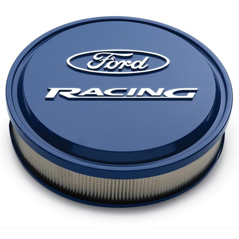 Ford Racing 302-381 Racing Blue Slant Edge Air Cleaner