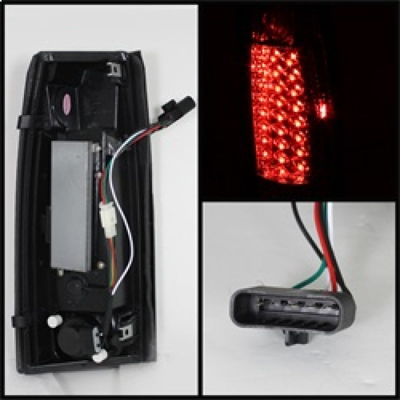 Spyder 5001368 fits Chevy 88-98 C/K Series 1500 /Blazer 92-94 LED Tail Lights C