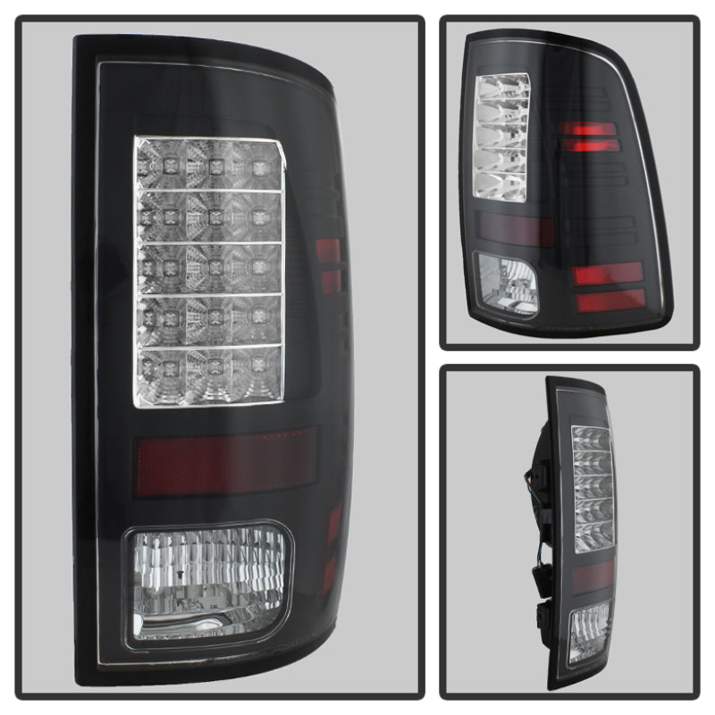 Spyder 5077530 fits Dodge 13-14 Ram 1500 /Ram 2500 13-14 LED Tail Lights LED Mo