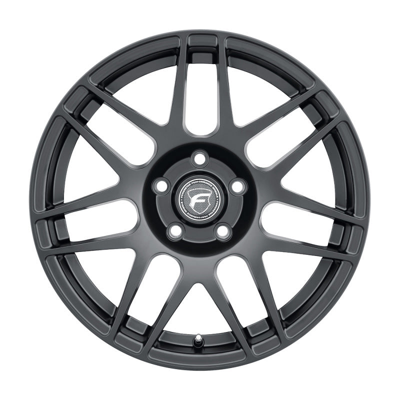 Forgestar F27279589P25 F14 Drag 17x9.5 / 6x135 BP / ET25 / 6.23in BS Satin Black Wheel