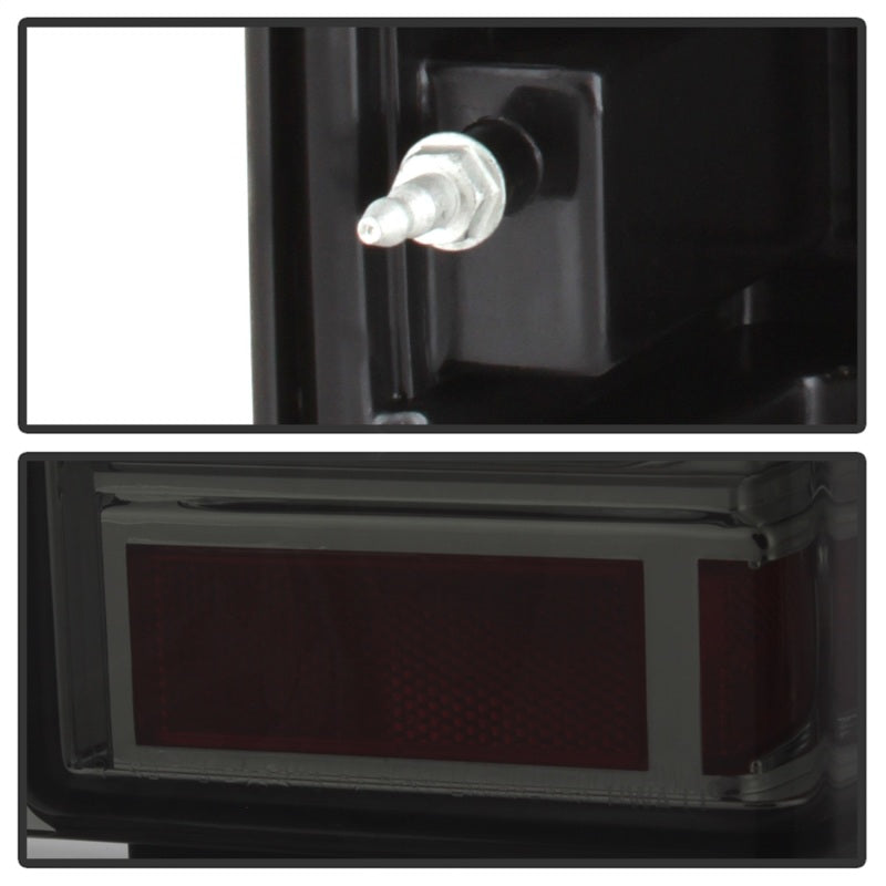5013064 Xtune fits Hummer 06-09 H3 ( Non H3T ) LED Tail Lights Smoke ALT-ON-HH