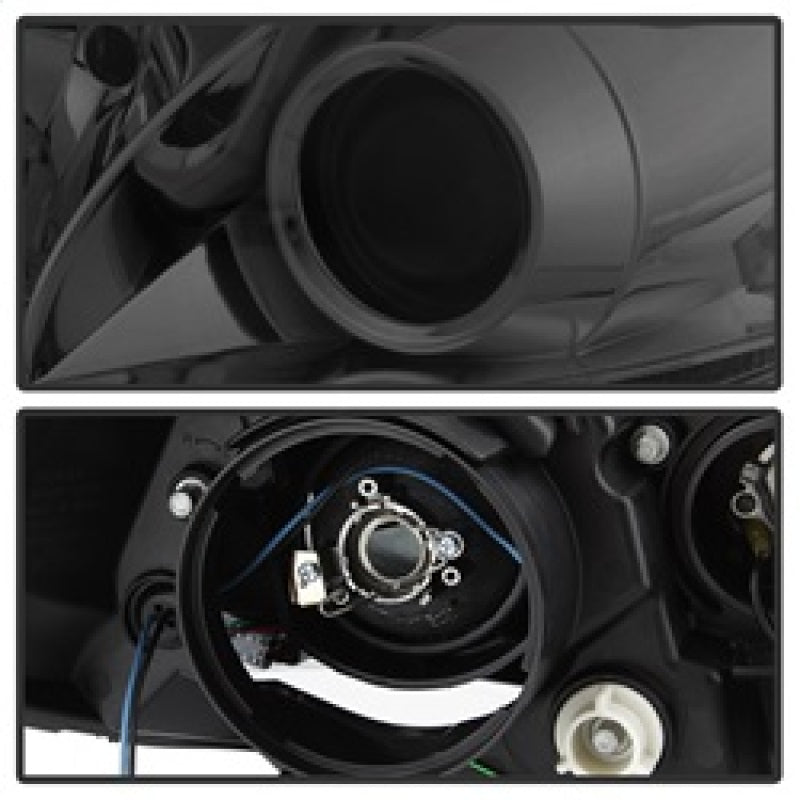 Spyder 5083999 fits Toyota 11-14 Sienna Projector Headlights - DRL LED - Smoke