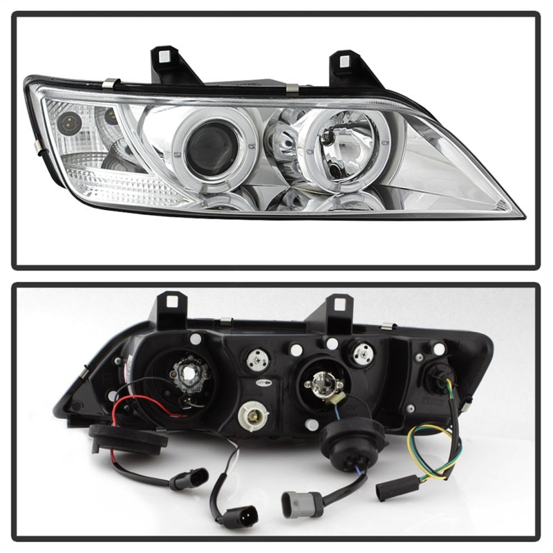 Spyder 5009098 fits BMW 96-02 Z3 Projector Headlights LED Halo Chrome High H1 L