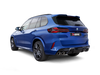 Akrapovic S-BM/T/35H 2024+ fits BMW X5M / X6M (Face Lift) Slip-On Line (Titanium