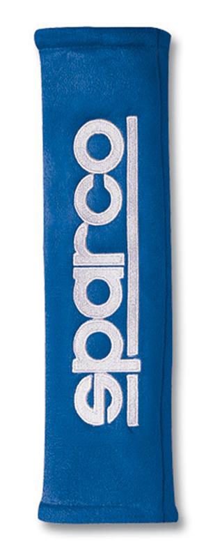 SPARCO 01090R3AZ Belt Pad 2In Alcantara Blue