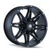 Mayhem 8090-2181MB 8090 Rampage 20x10 / 8x165.1 BP / -25mm Offset / 130.8mm Hub Matte Black Wheel