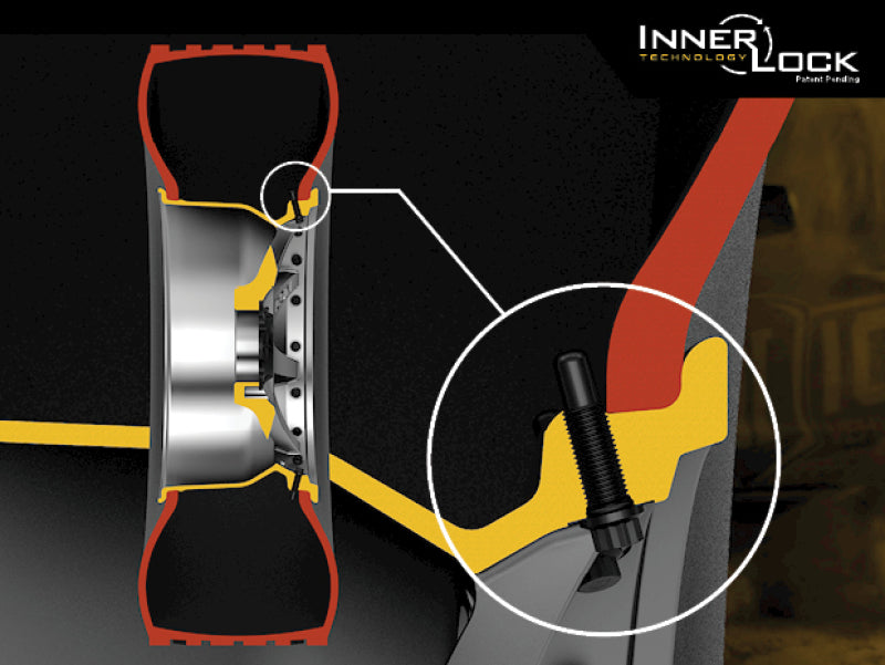 ICON 21817858357TT Rebound Pro 17x8.5 6x5.5 25mm Offset 5.75in BS 93.1mm Bore Titanium Wheel