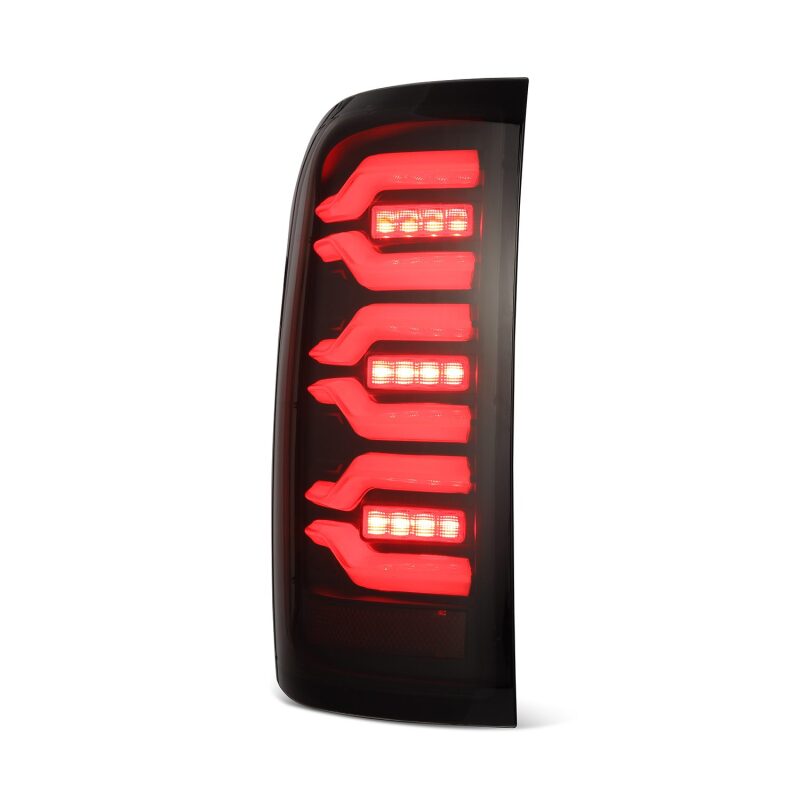 AlphaRex 620030 14-18 fits Chevrolet Silverado Luxx-Series LED Tail Lights Bl