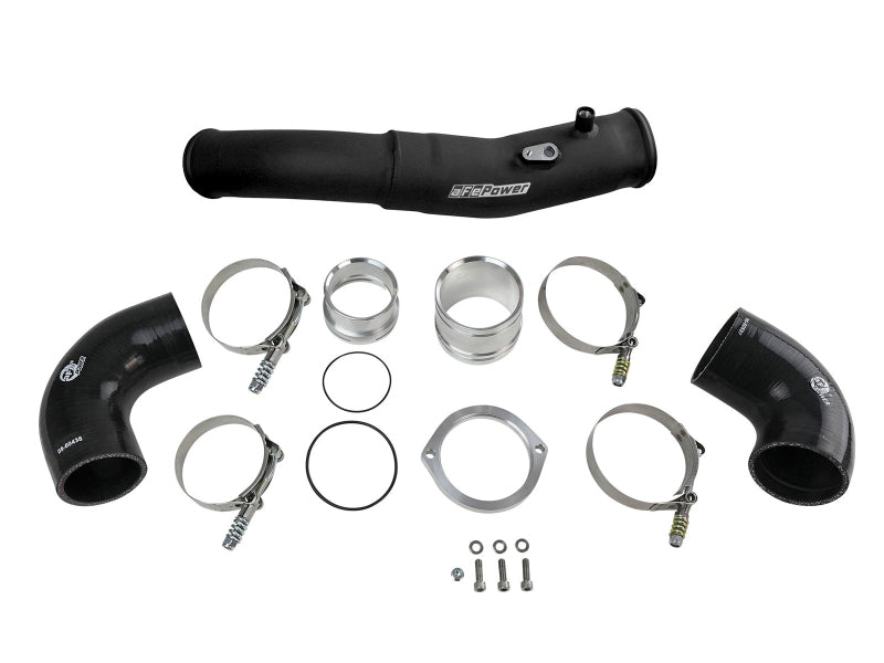 AFE 46-20408-B unner 2.5-3in Hot Side Charge Pipe Black 20-21 fits BMW Z4 M40i