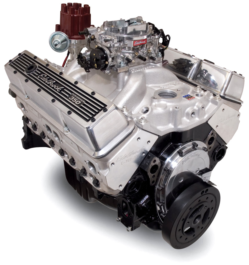 Edelbrock 46400 Crate Engine Edelbrock 9 0 1 Performer E-Tec No Water Pump As Cast