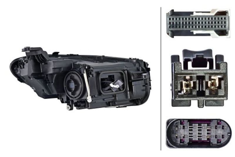 Hella LA015619651 21-23 fits Mercedes-Benz Cls Series Headlamp Lh