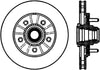 Stoptech 126.65081CSL Power Slot 12/99-11/04 Ford F150 2WD Front Left Slotted CRYO Rotor
