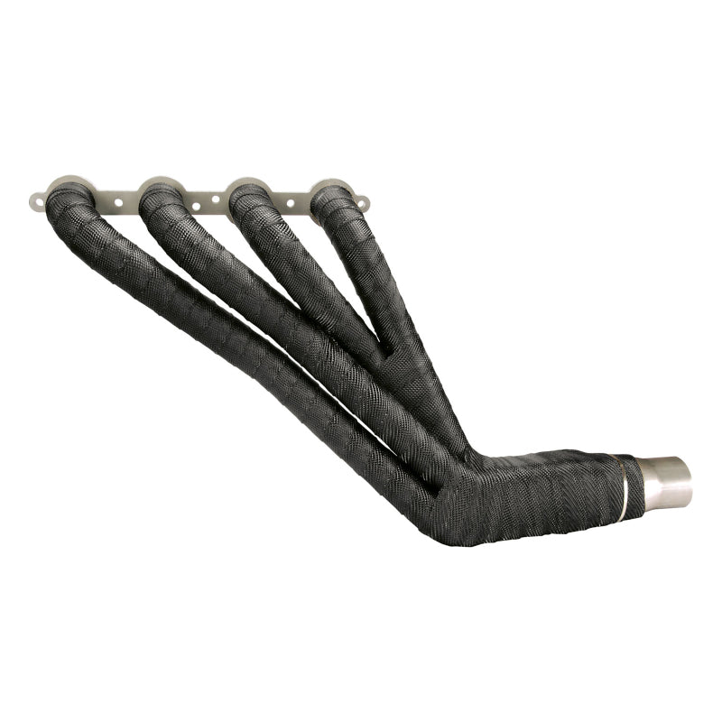 DEI 10005 Exhaust Wrap 2in x 15ft - Titanium - Black