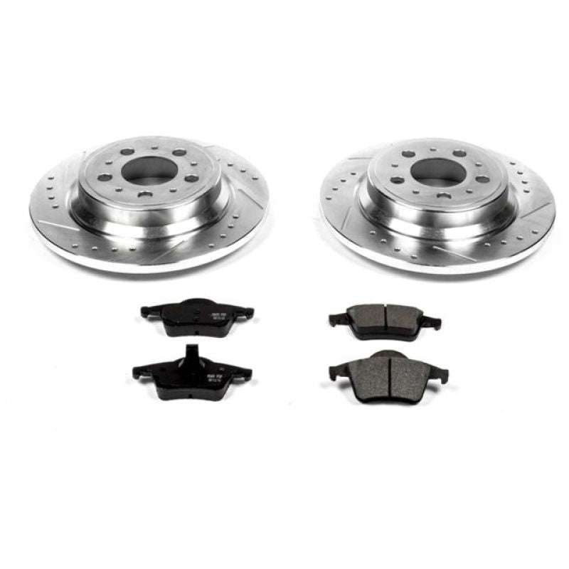 PowerStop K5196 fits Volvo 01-09 S60 Rear Z23 Evolution Sport Brake Kit