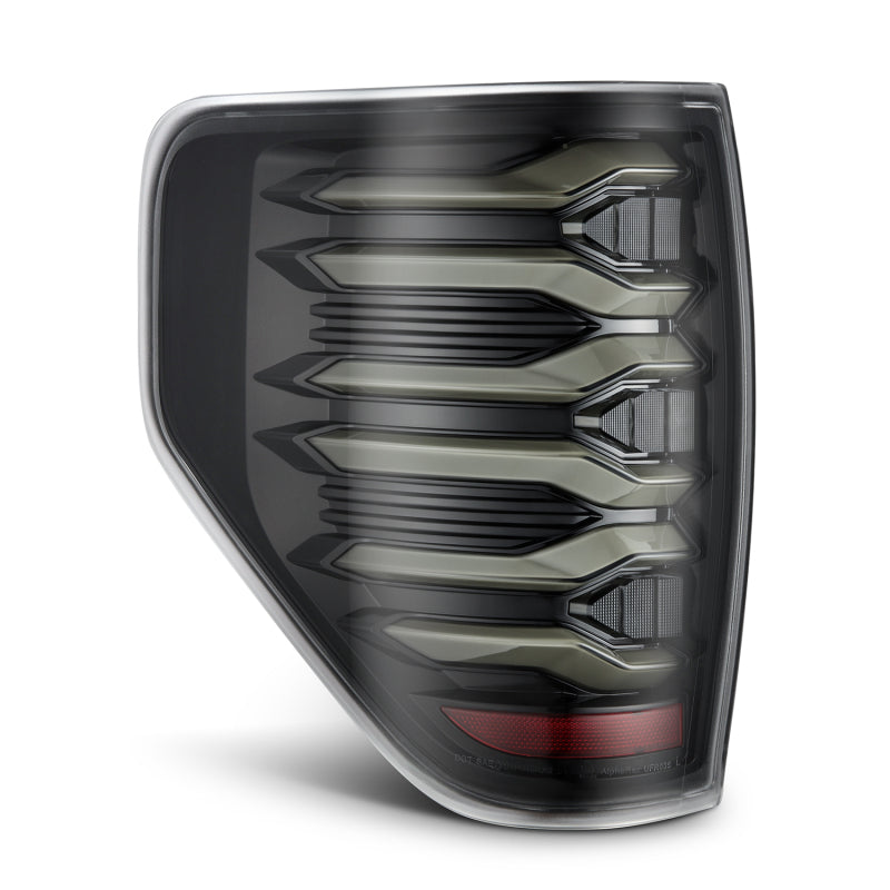 AlphaRex 653080 09-14 fits Ford F150 LUXX LED Taillights - AlphaBlack Housing