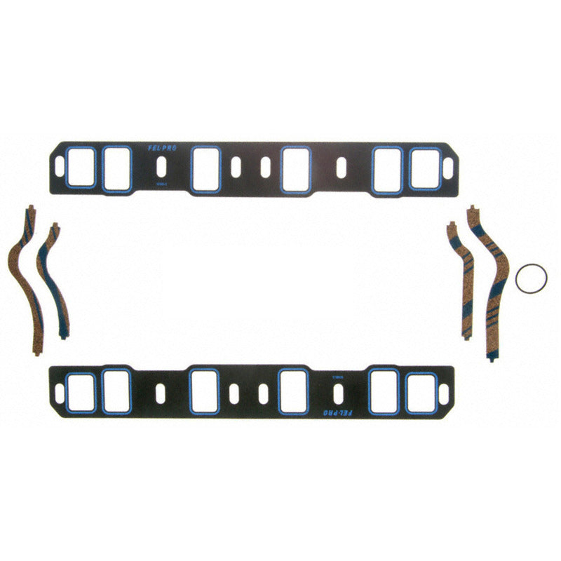 Fel-Pro 1250S3 fits Ford 260/289/302/351W Windsor SB Intake Manifold Gasket Set - 1.20 x 2.00 Port Size