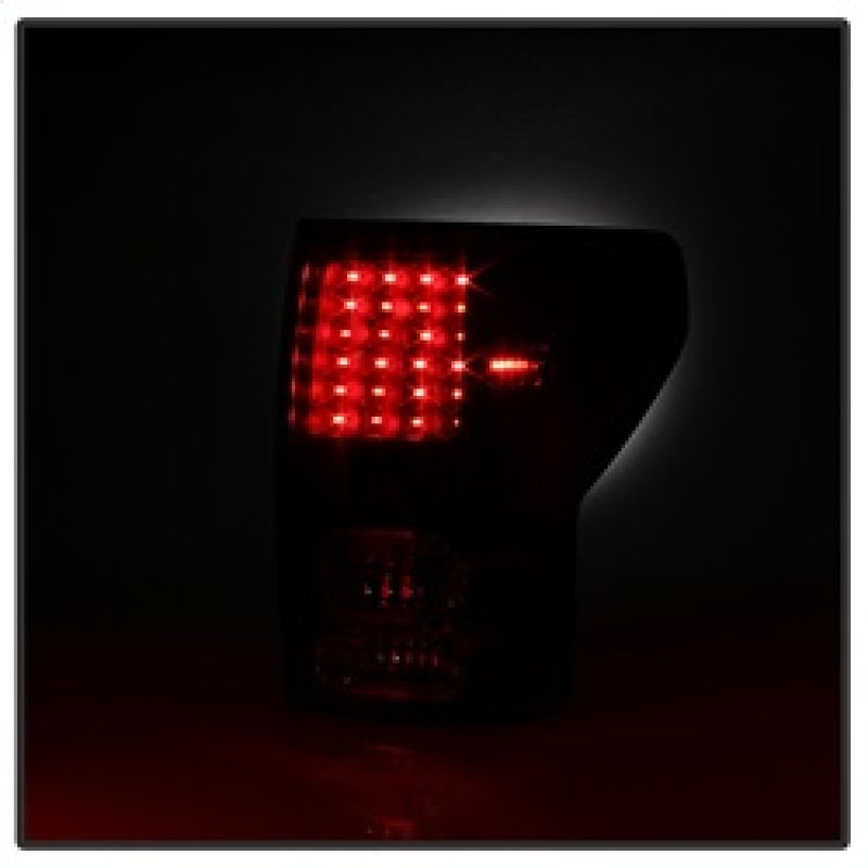 5013200 Xtune fits Toyota 07-13 Tundra LED Tail Lights Black ALT-ON-TTU07-LED-