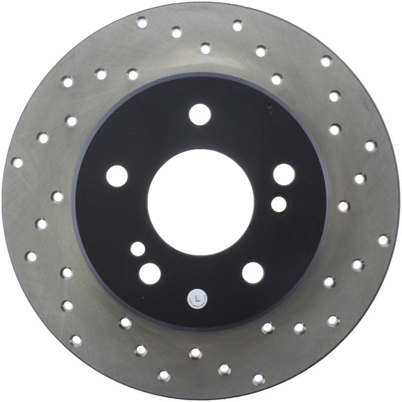 Stoptech 128.35012L Drilled Sport Brake Rotor